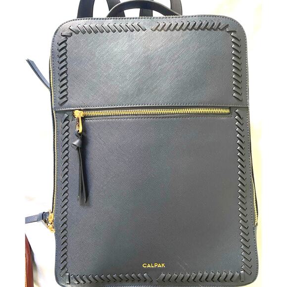 CALPAK Kaya 15-Inch Laptop‎ Backpack Navy –modern minimalist - Picture 1 of 10